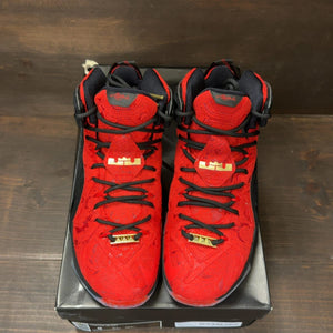 Nike LeBron 12 EXT King's Cloak Size 9 (Pre-Owned) - tag