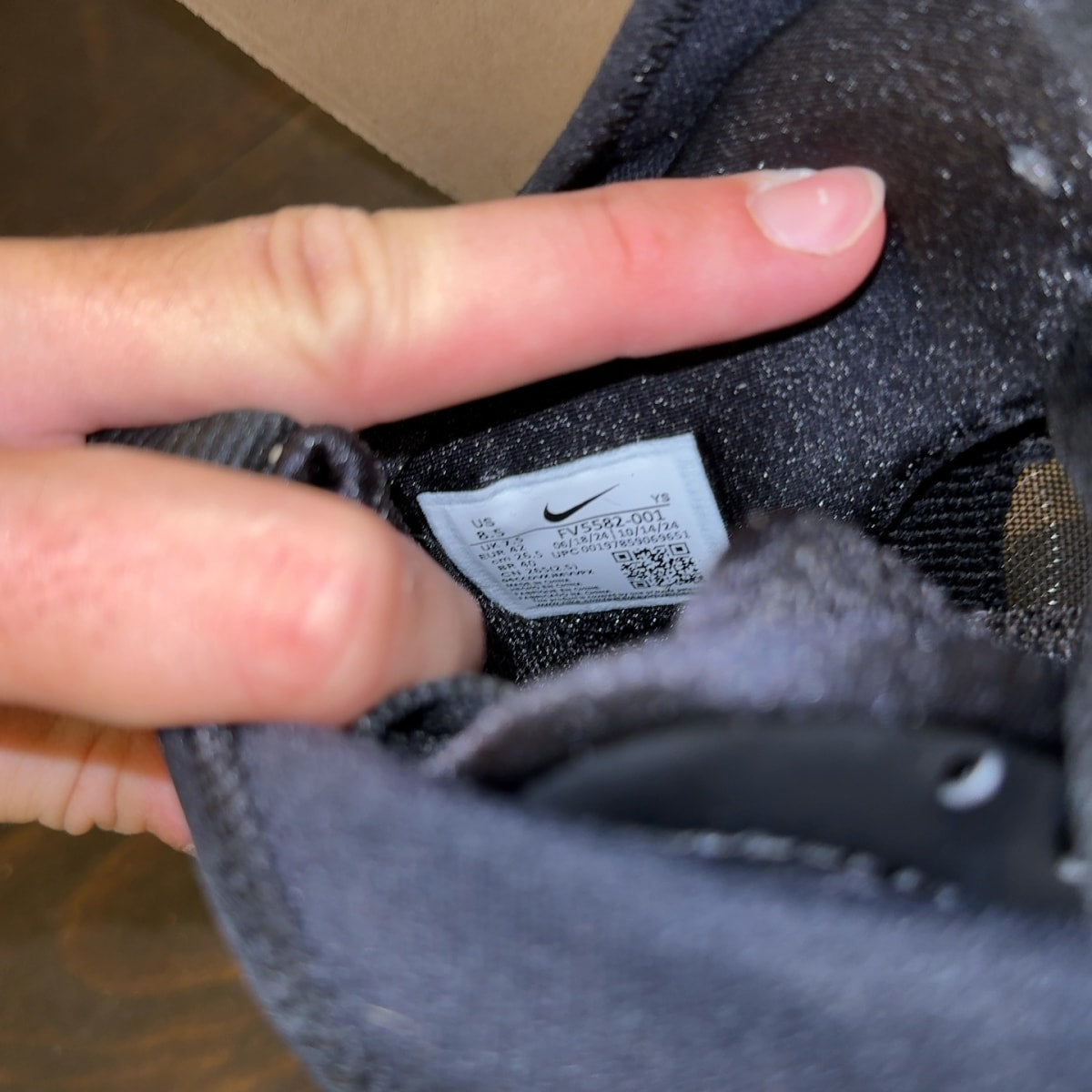 Nike Air Flightposite Black (2025) Size 8.5 - Image 7
