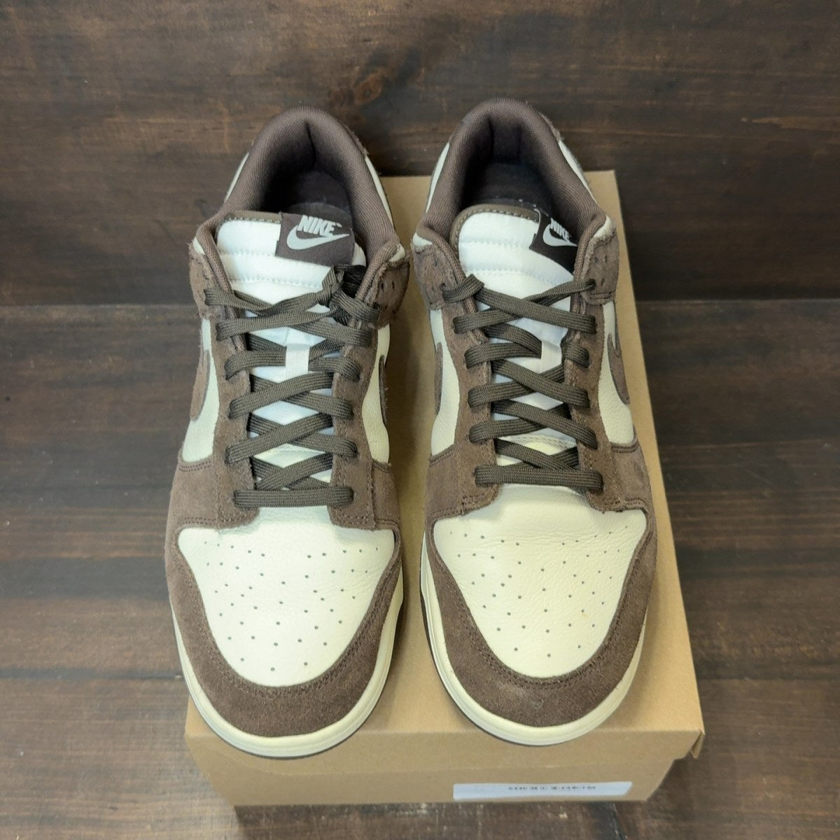Nike Dunk Low Retro SE Pale Ivory Baroque Brown Size 12.5 (Pre-Owned) - Image 3