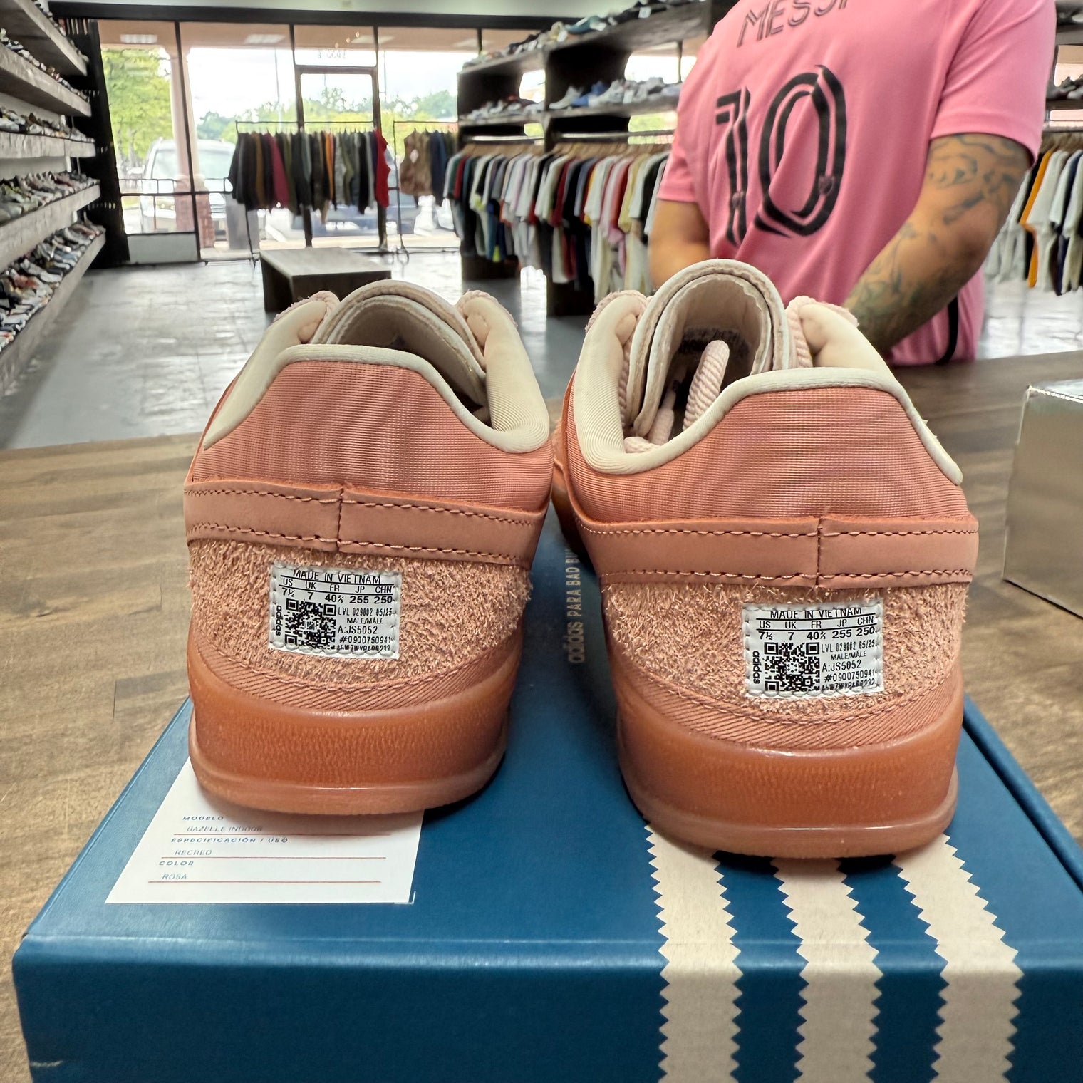 Bad Bunny Cabo Rojo adidas Gazelle Indoor (USED)