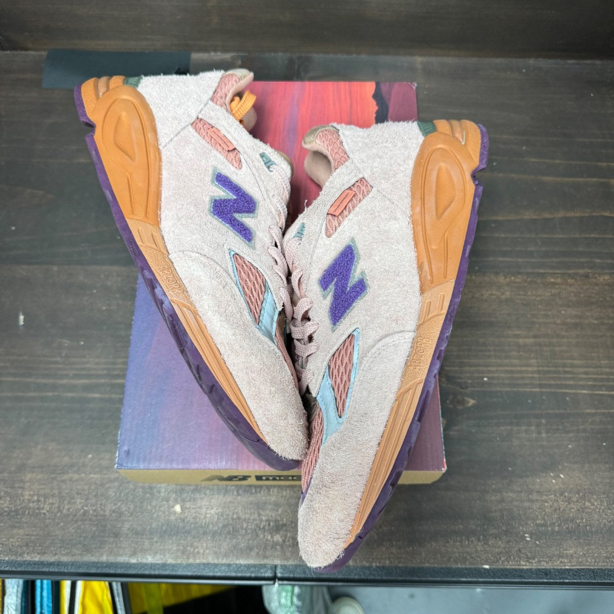 New Balance 990v2 Salehe Bembury Sand Be The Time - Image 2