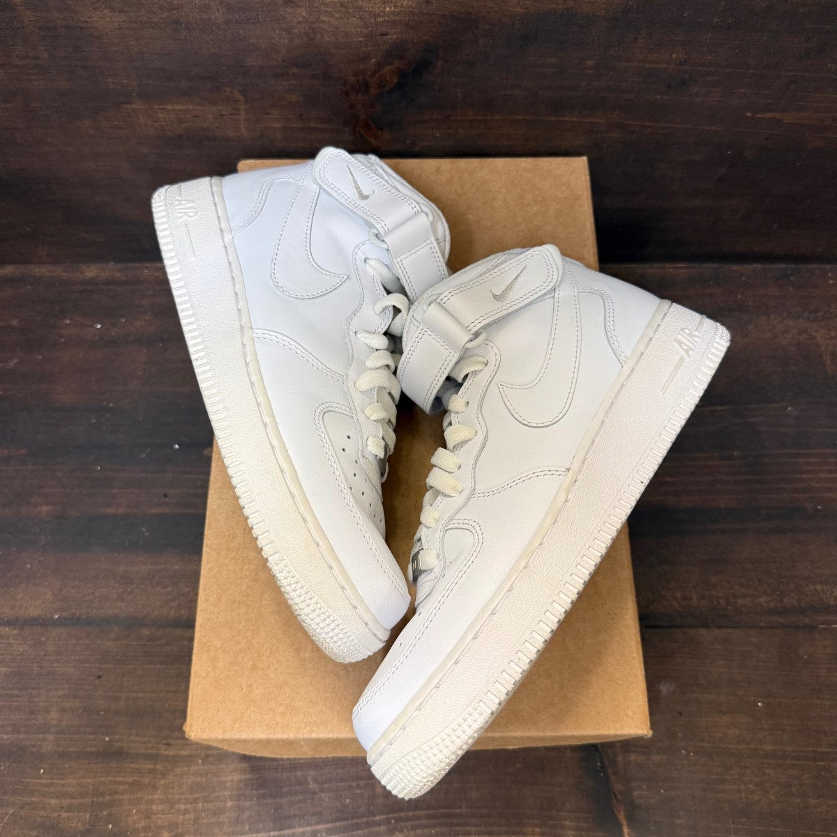 Nike Air Force 1 Mid '07 White Size 8 (Pre-Owned) - Image 2