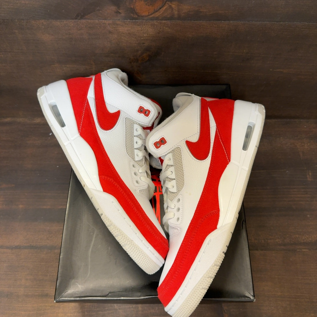 Jordan 3 Retro Tinker White University Red - Image 2