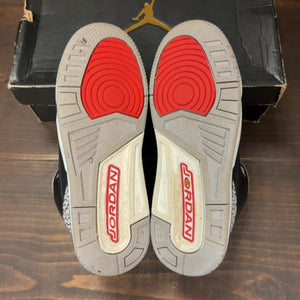 Jordan 3 Retro Black Cement (2018) (GS) Size 5.5Y (Pre-Owned) - aux