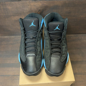 Jordan 13 Retro Black University Blue Size 9 (Pre-Owned) - Image 3