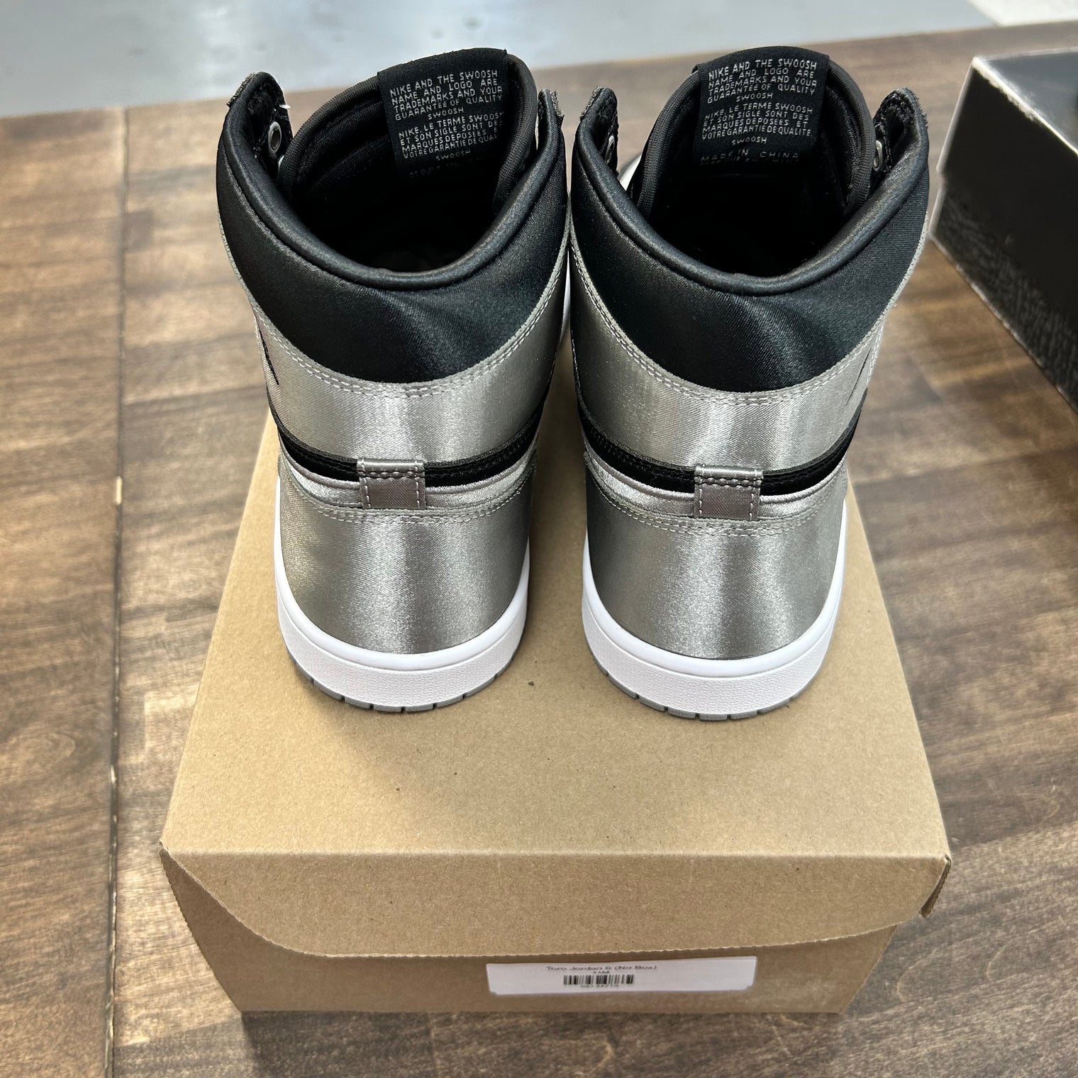 Satin Shadow Jordan 1 High (W) (USED, No Box)