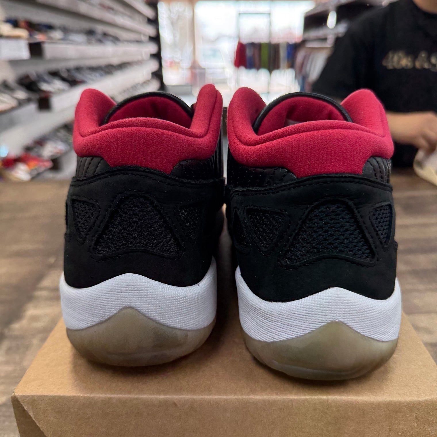 Bred Jordan 11 Retro Low IE (2021) (USED, No Box)