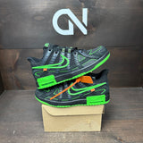 Nike Air Rubber Dunk Off-White Green Strike Size 9 - front