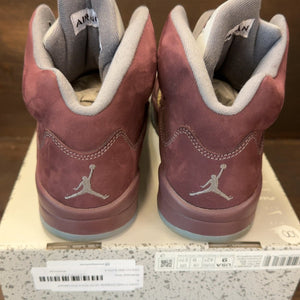 Jordan 5 Retro Burgundy (2023) Size 9 (Pre-Owned) - aux