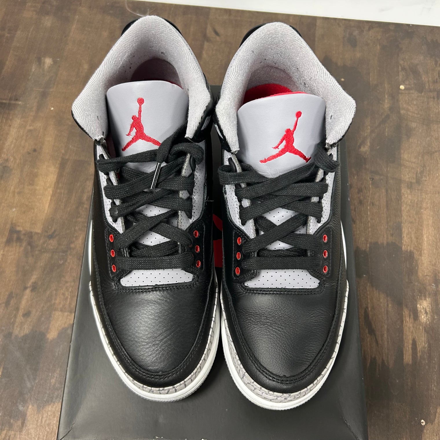 Black Cement Jordan 3 Retro (2024) (USED)