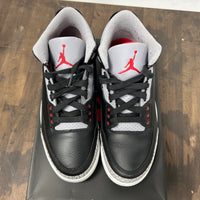 Black Cement Jordan 3 Retro (2024) (USED)