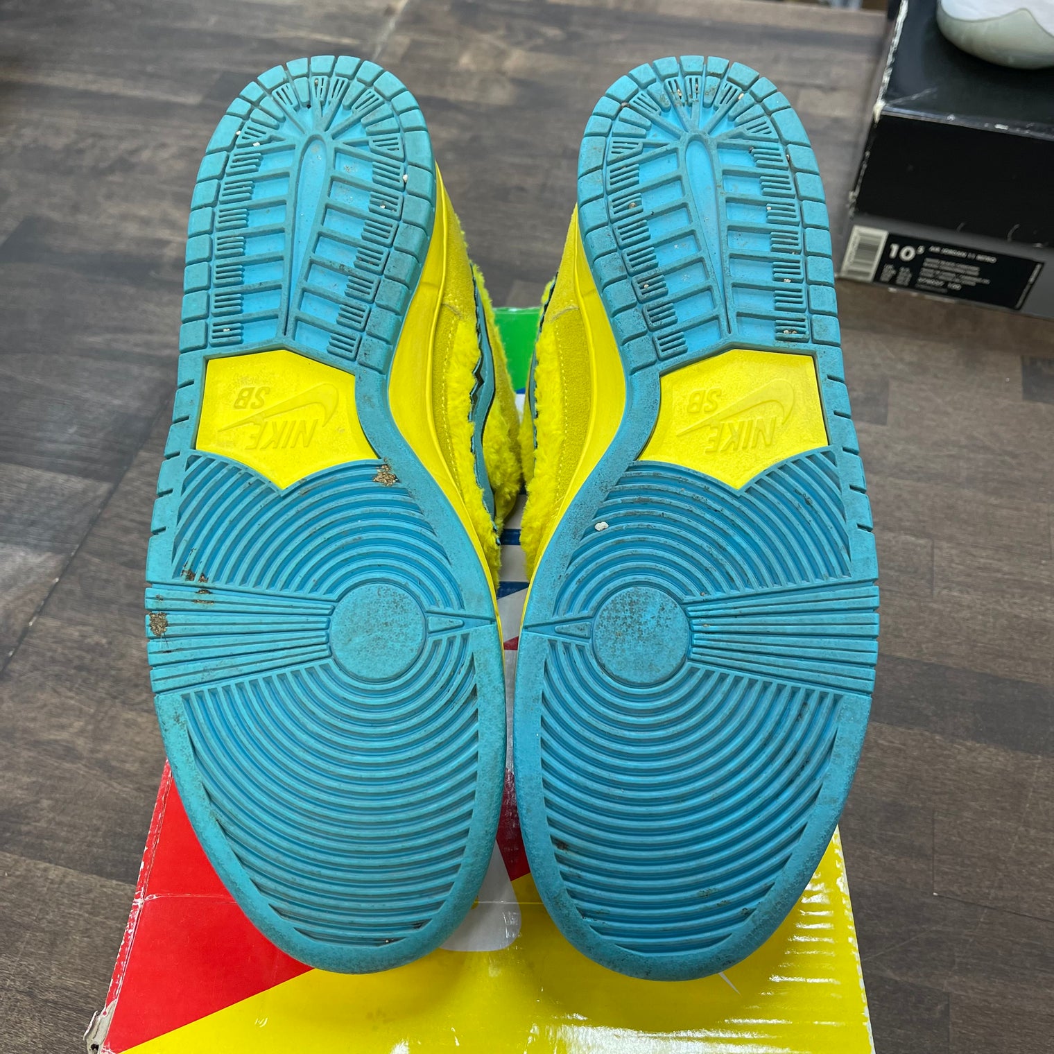 Grateful Dead Bears Opti Yellow SB Dunk Low (USED)