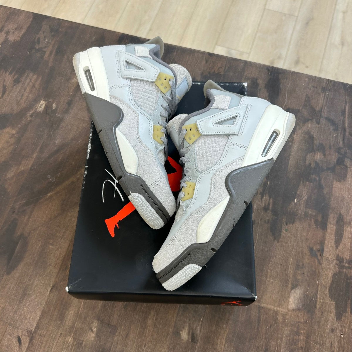 Jordan 4 Retro SE Craft Photon Dust (GS) - Image 1