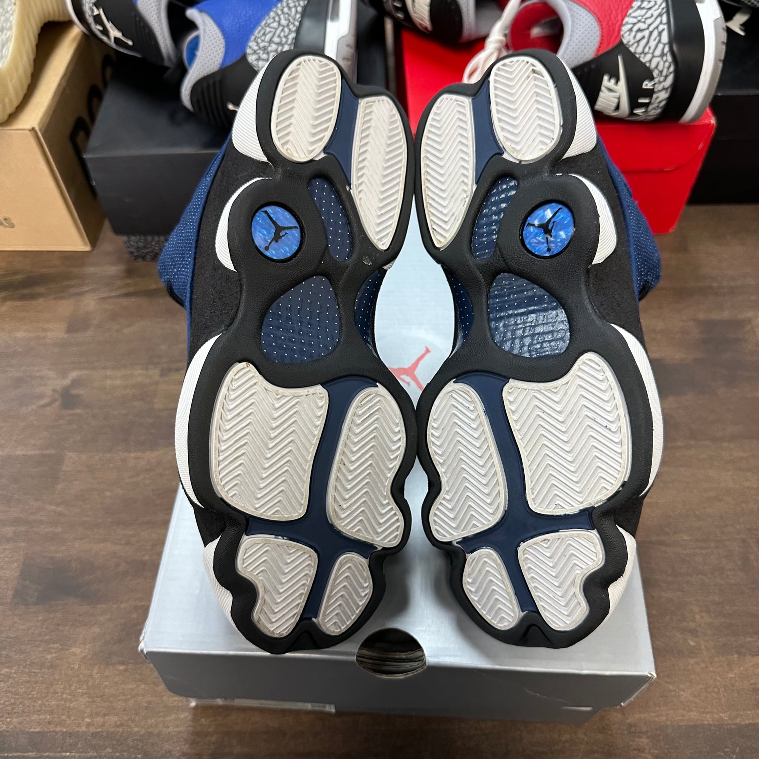 Brave Blue Jordan 13 (USED)