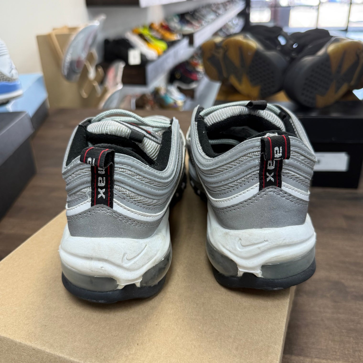 Silver Bullet Air Max 97 (USED,No Box,No Insole)