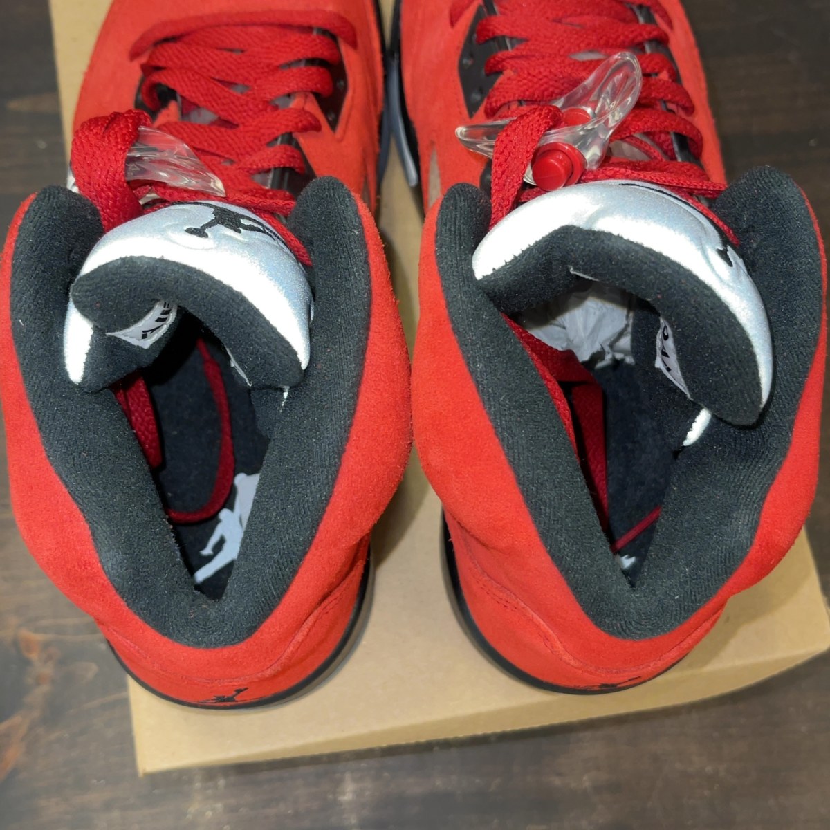 Jordan 5 Retro Raging Bull Red (2021) Size 8.5 (Pre-Owned) - Image 6
