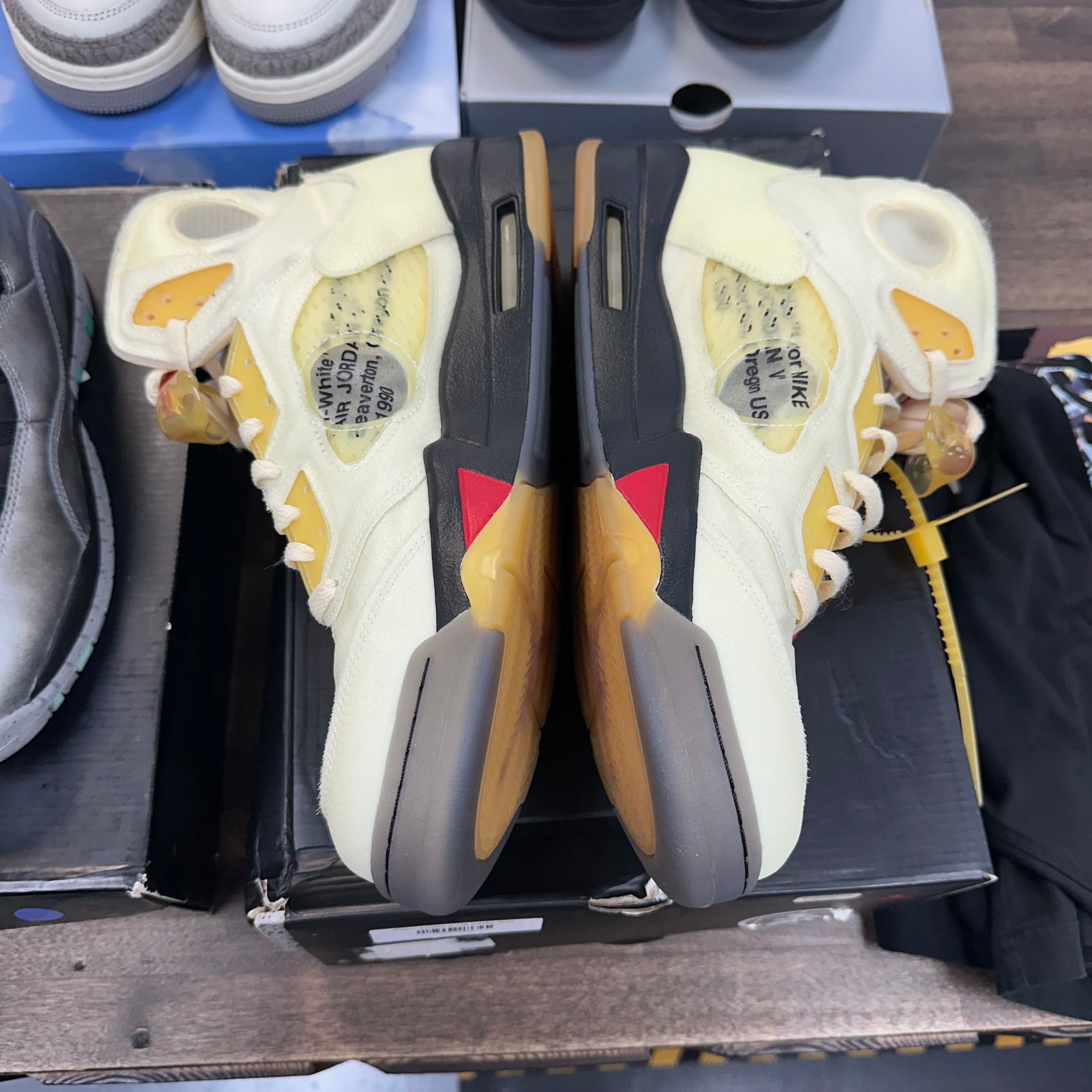 Sail Off-White Jordan 5 (USED)