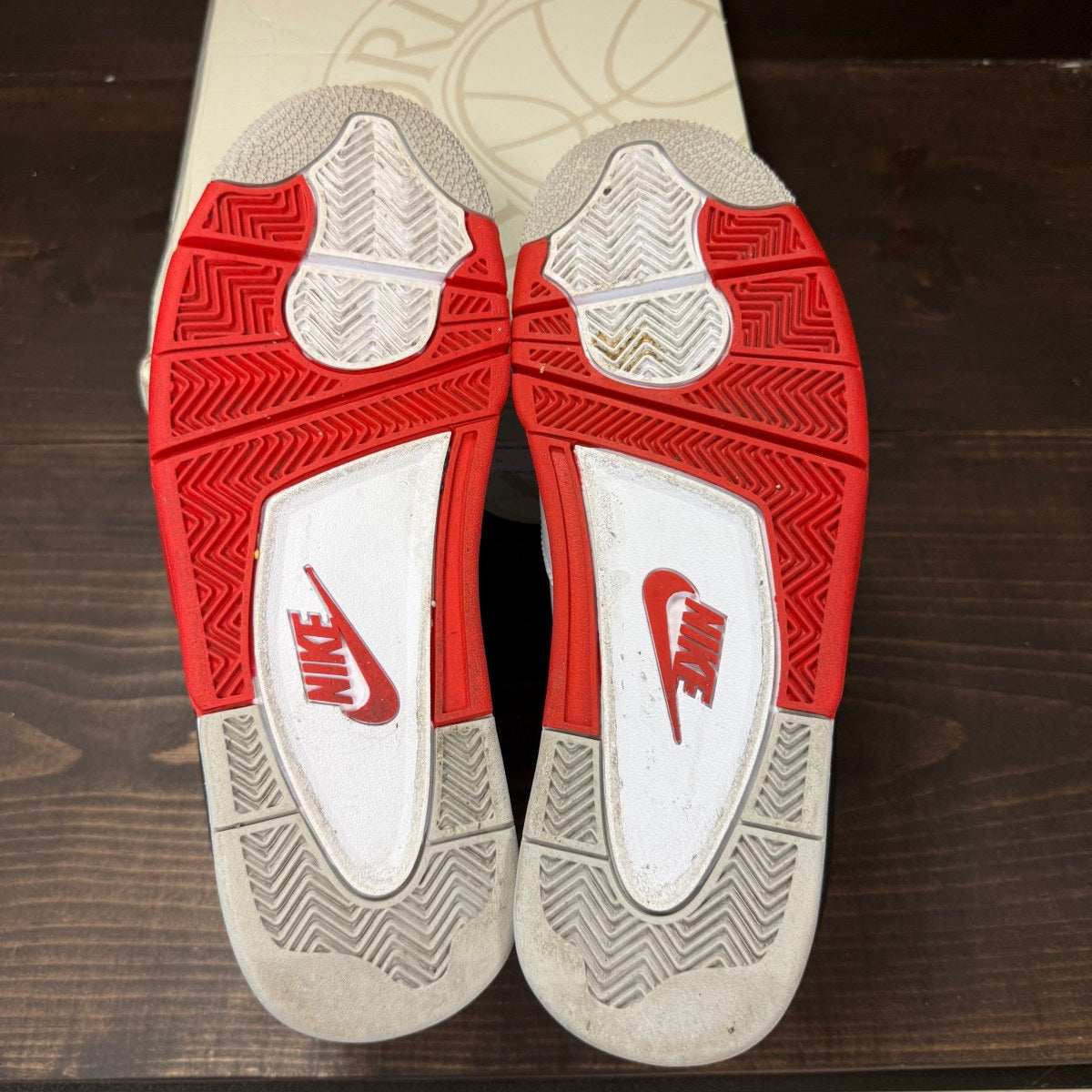 Jordan 4 Retro Fire Red (2020) Size 9.5 (Pre-Owned) - Image 7