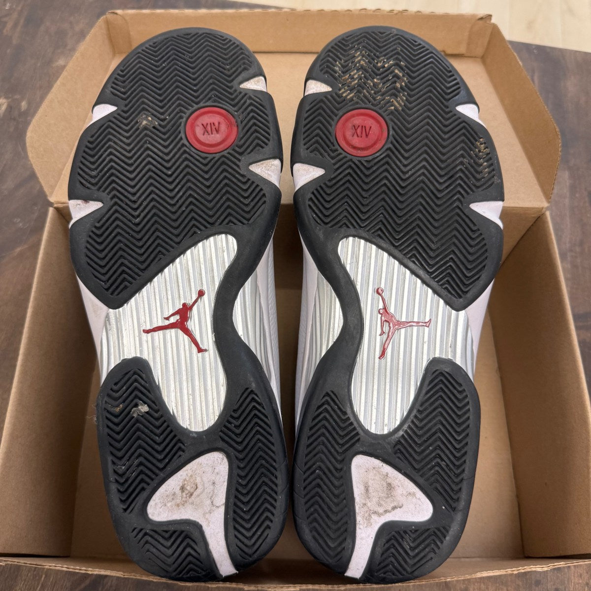 Jordan 14 Retro Black Toe (2024) Size 13 (Pre-Owned) - Image 2