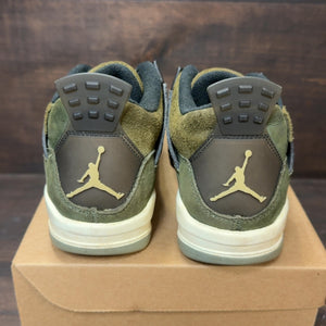 Jordan 4 Retro SE Craft Medium Olive (GS) Size 5.5Y (Pre-Owned) - Image 5