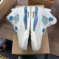 Military Blue Jordan 4 Retro (USED, No Box)