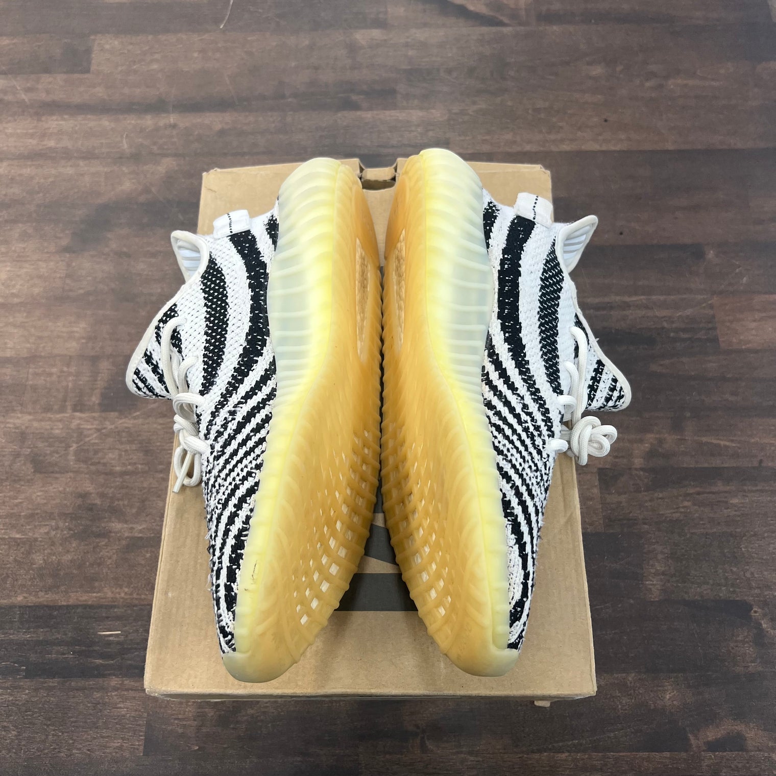 Zebra Yeezy 350