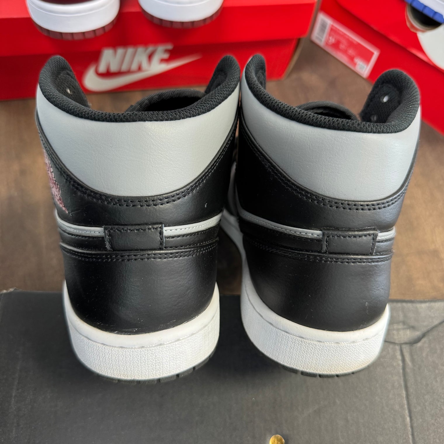 Red Shadow Jordan 1 Mid (USED)