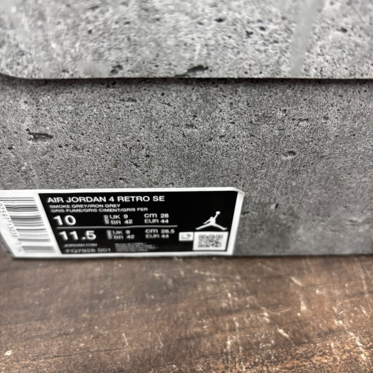 Jordan 4 Retro SE Paris Olympics Wet Cement - Image 7