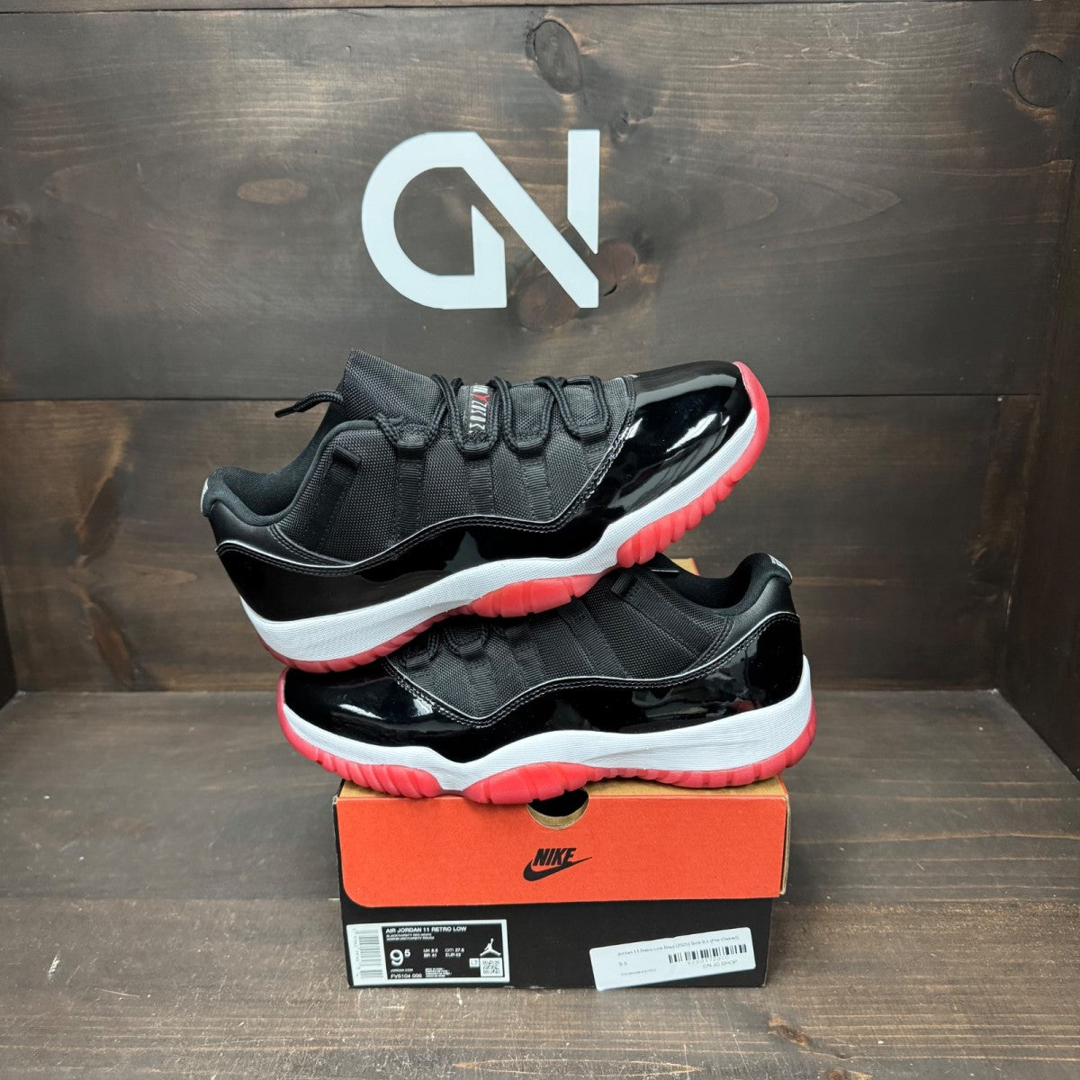 Jordan 11 Retro Low Bred (2025) - Image 1