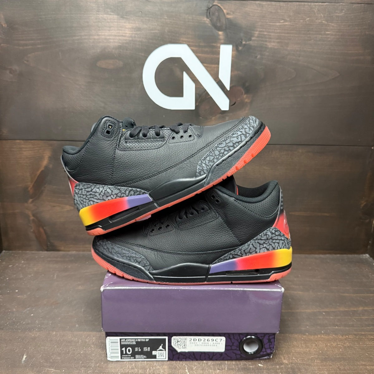 Jordan 3 Retro J Balvin Rio - Image 1