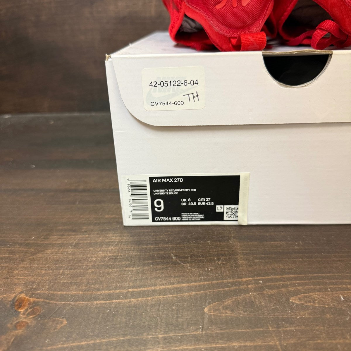Nike Air Max 270 Triple Red - Image 6