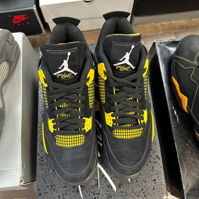 Yellow Thunder Jordan 4 Retro (USED)
