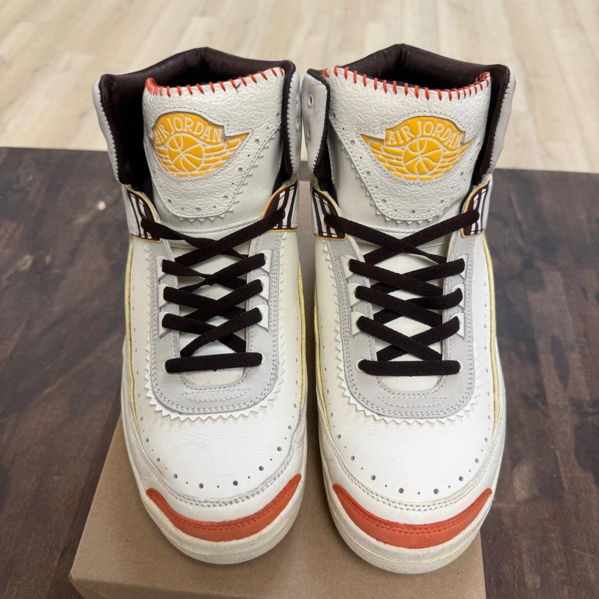 Jordan 2 Retro SP Maison Chateau Rouge Size 13 (Pre-Owned) - Image 2