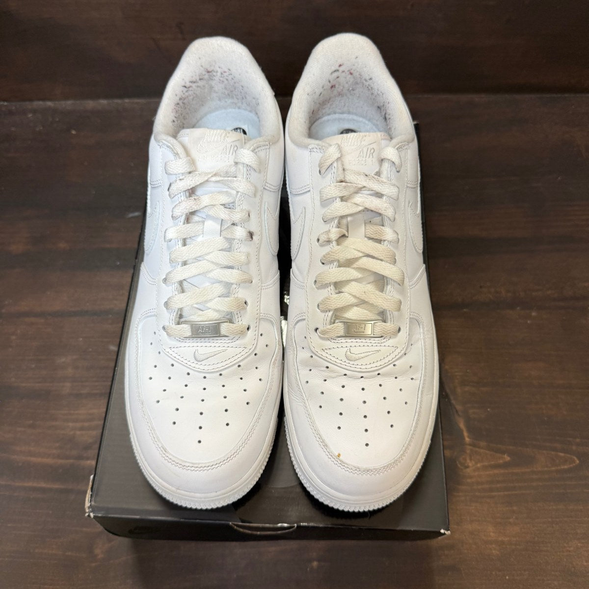 Nike Air Force 1 Low Supreme White Size 10.5 (Pre-Owned)