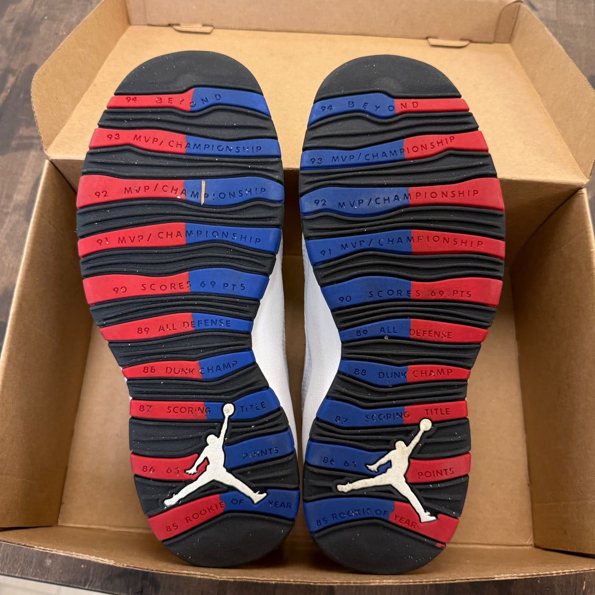 Jordan 10 Retro Russell Westbrook Class of 2006 Size 9 (Pre-Owned) - Image 5