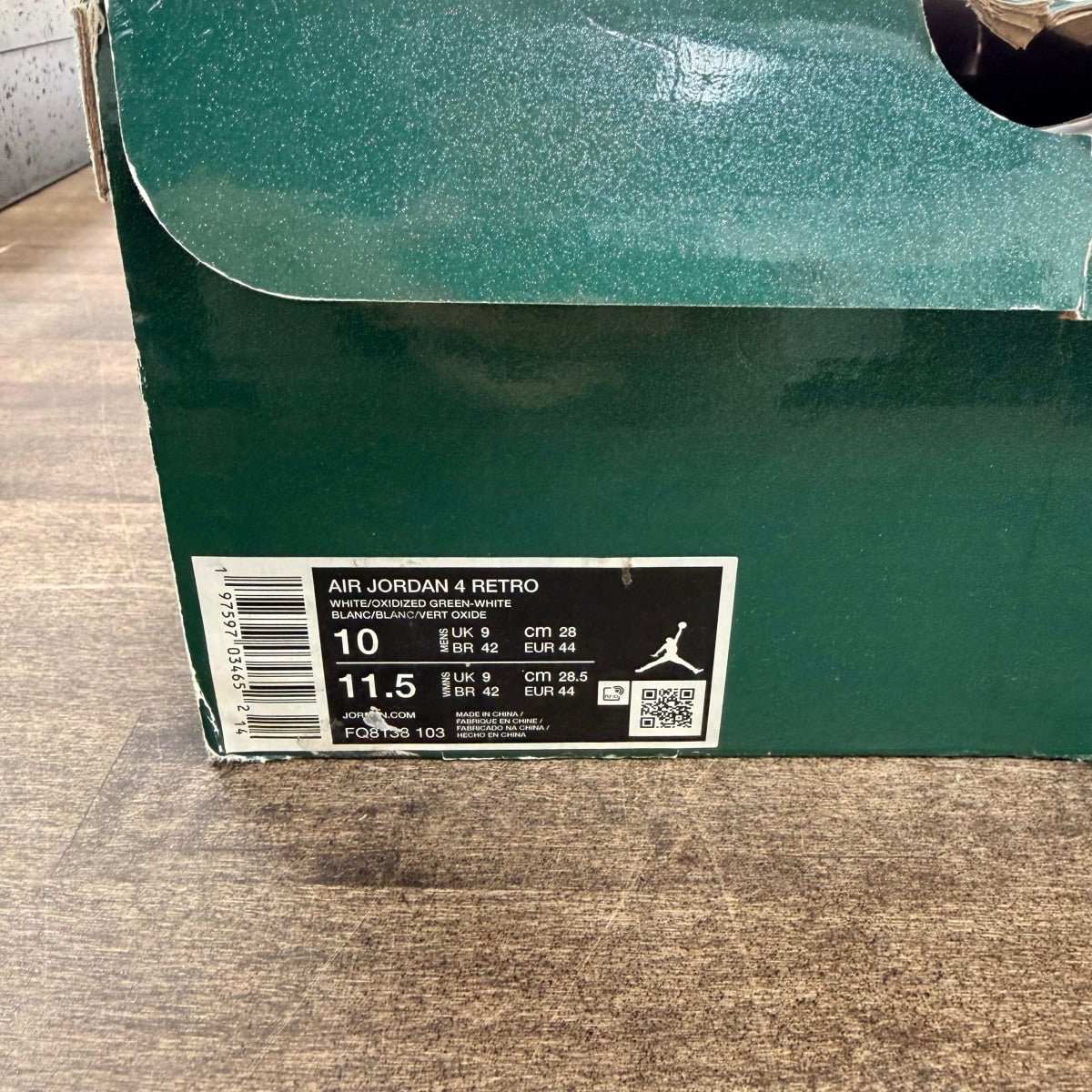 Jordan 4 Retro Oxidized Green - Image 6