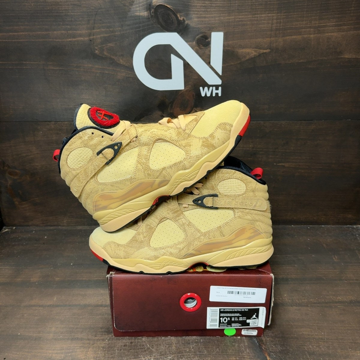 Jordan 8 Retro SE Rui Hachimura Black Samurai - Image 1