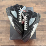 Jordan 5 Retro OG Black Metallic Reimagined Size 10 (Pre-Owned) - Image 1
