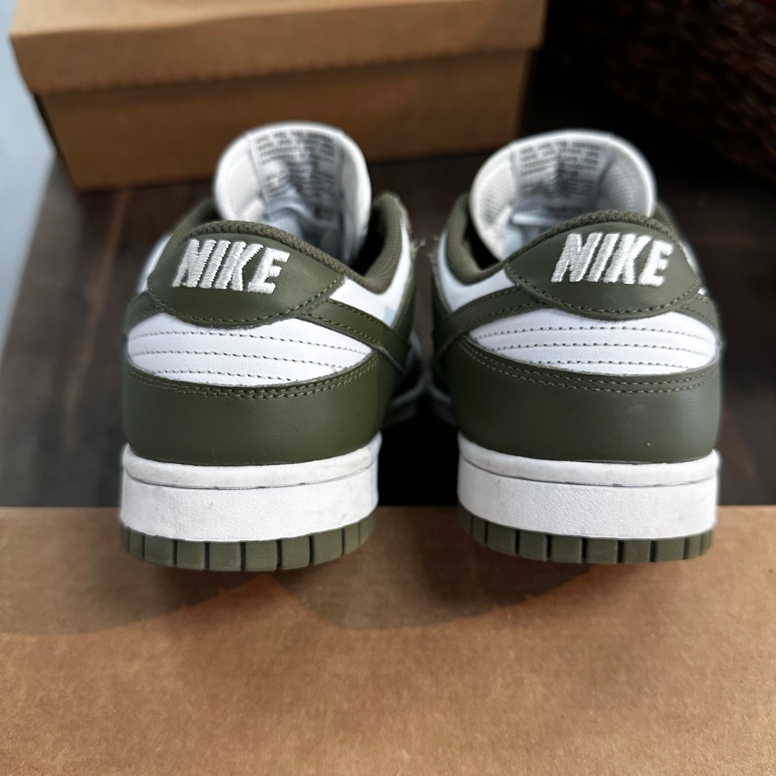 (W) Olive Dunk Low (USED,No Box)