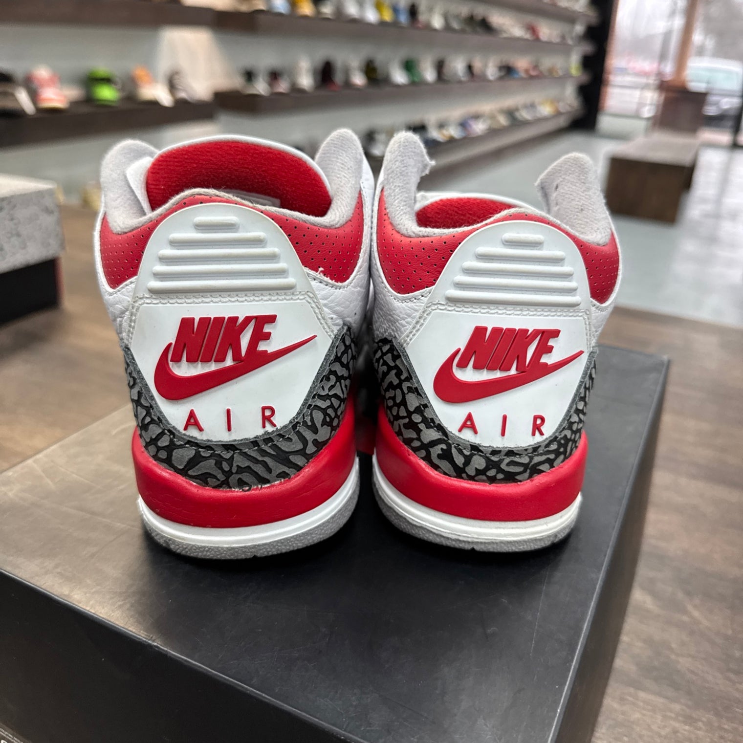 Fire Red Jordan 3 (GS) (USED)