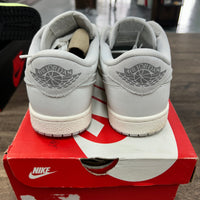 Neutral Grey Jordan 1 Low 85 (USED, Replacement Box)