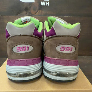 New Balance 991 Stray Rats Brown Size 9.5 (Pre-Owned) - Image 4