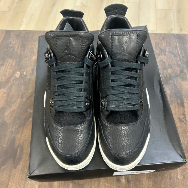 Jordan 4 Retro Pony Hair Black - Image 2