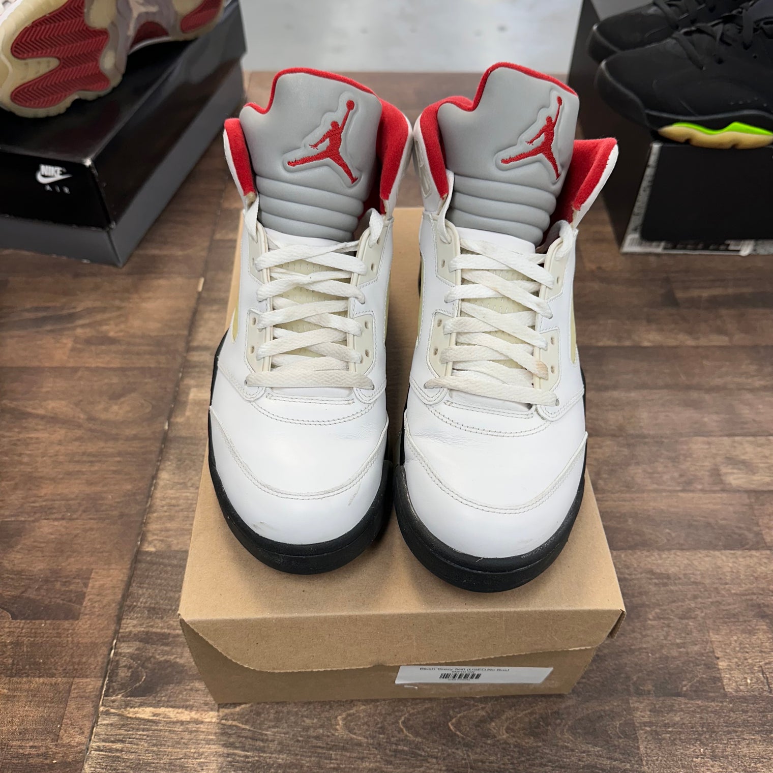 Fire Red Jordan 5 (2012) (USED, No Box)