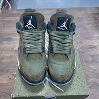 Craft Olive Jordan 4 (USED,No Insole)