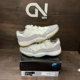 Jordan 11 Retro Low Cement Grey Size 10.5 (Pre-Owned) - front