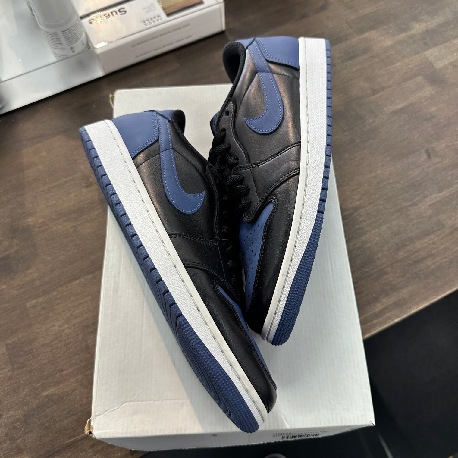 Mystic Navy Jordan 1 Low OG (USED,No Box)