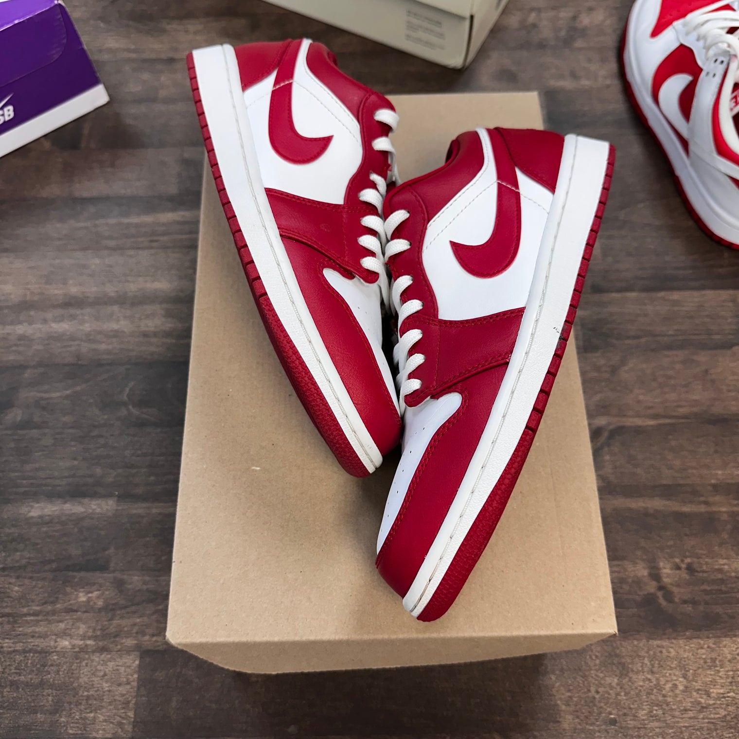 Gym Red Jordan 1 Low (USED, No Box)