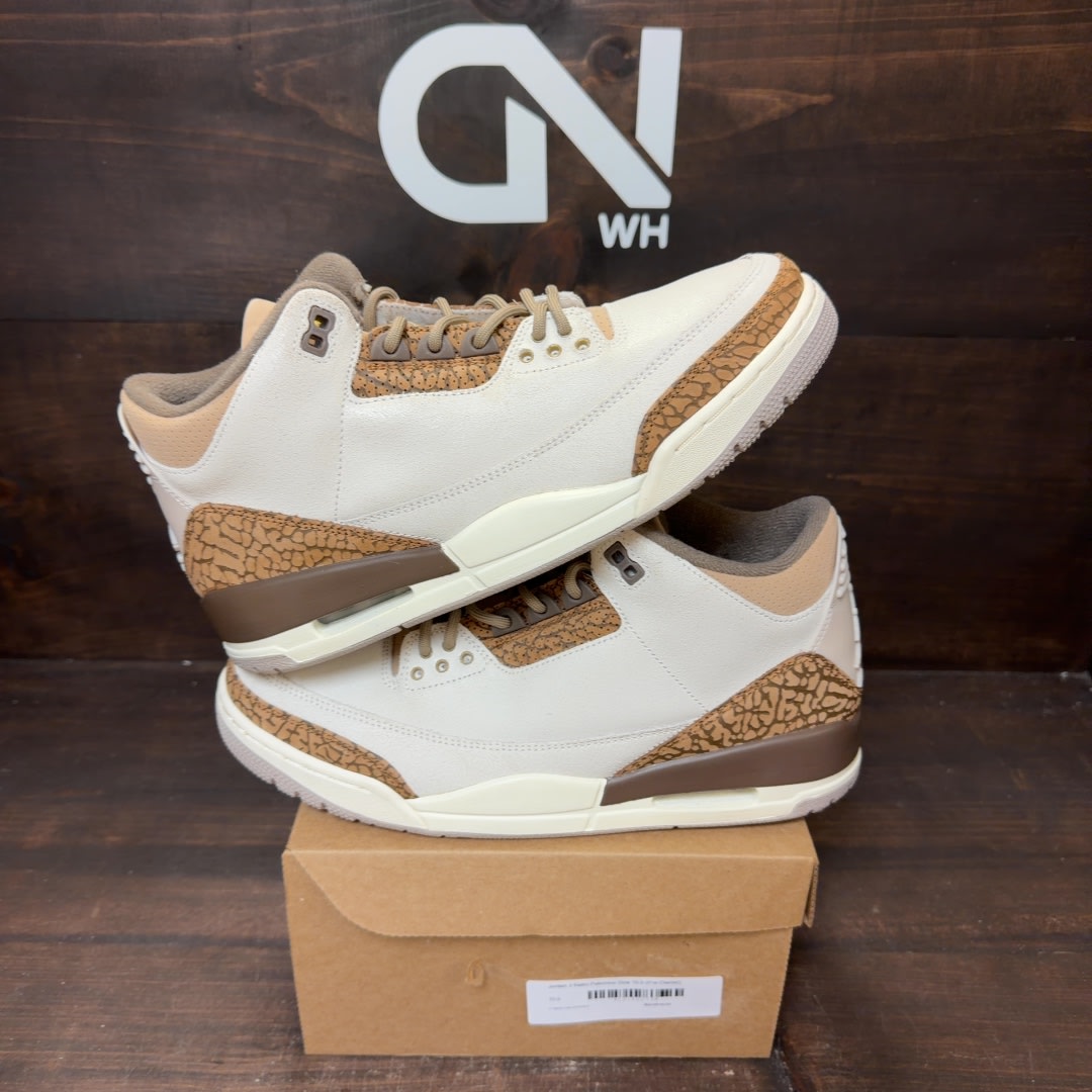 Jordan 3 Retro Palomino Size 10.5 (Pre-Owned) - Image 1