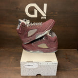 Jordan 5 Retro Burgundy (2023) Size 9 (Pre-Owned) - front